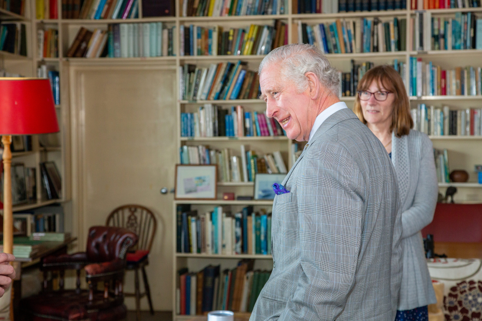 Slimbridge welcomes HRH The Prince of Wales